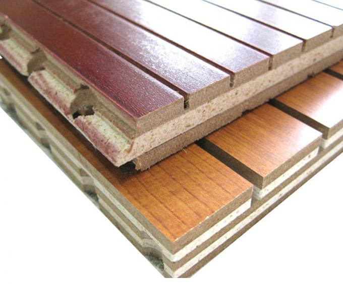 MDF Acoustic Sheets Soundproofing Sound Grooved Wood Acoustic Panels