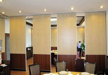 Automatic Movable Vertical Folding Partition Walls For Office / Meeting Room