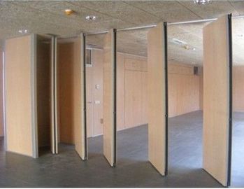 Conference Room Movable Partition Walls , Aluminium Commercial Acoustic Room Dividers