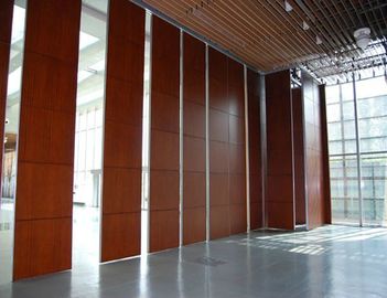 Aluminium Folding Partition Walls , Exhibition Hall Soundproof Acoustic Wall Dividers