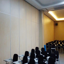 ผนังกั้นห้องประชุมที่สามารถเคลื่อนย้ายเสียงห้องฝึกอบรมกำแพงมือถือ