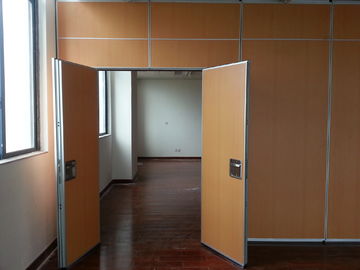 MDF Office กำแพงแบบเคลื่อนย้ายได้ประเภทแผ่นเมลามีน, บานเลื่อนห้องเลื่อน
