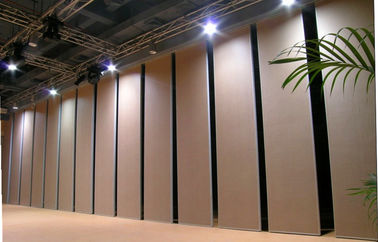 แขวนผนัง MDF แบบแขวนผนังด้านบน / ห้องเรียน Acoustic Movable Walls