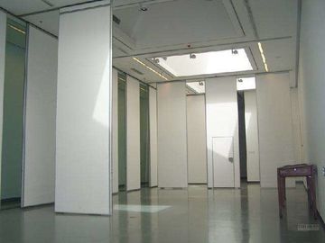 บานเลื่อนอลูมิเนียมรางกำแพงเสียงแบบเคลื่อนย้ายได้สำหรับห้องประชุม
