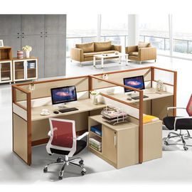 Modular Office Cubicle Workstations ผนังกั้นบอร์ดทันสมัยขนาดที่กำหนดเอง
