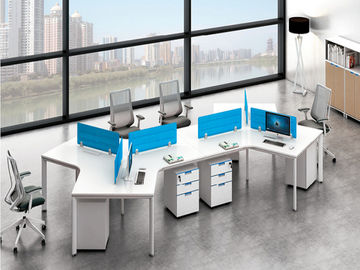 โต๊ะสำนักงานคอมพิวเตอร์พาร์ติชั่นโต๊ะเวิร์คสเตชั่นพร้อมปรับความสูง