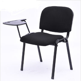 เก้าอี้สำนักงานสีน้ำเงินเหมาะกับการทำงานห้องประชุมหรือเยี่ยมชมเก้าอี้ในห้องที่ไม่มีล้อ