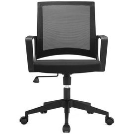 เก้าอี้ประชุมที่ออกแบบตามหลักสรีรศาสตร์ที่ทันสมัย ​​Mid Back Manager เก้าอี้ตาข่ายผ้าหมุนได้