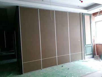 Mdf Material Office Furniture Movable Wall Track Flexible Room Partitions For Banquet Hall
