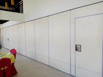 White Melamine Surface Sound Proof Wall Partition For Banquet Hall