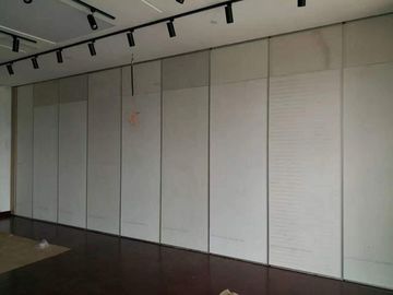 White Melamine Surface Sound Proof Wall Partition For Banquet Hall