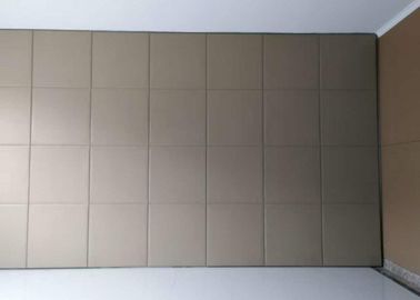 Sponge Leather Acoustic Flexible Office Partition Walls / Aluminium Frame Folding Sliding Doors